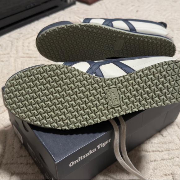 Onitsuka Tiger by Asics Men's Sneakers - White and Navy - Picture 1 of 7